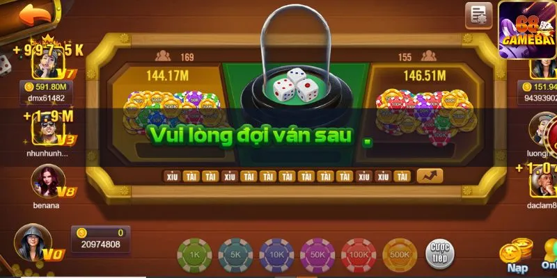 Hướng dẫn cách chơi sicbo tại 68 game bài